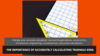 The Importance of Accurately Calculating Triangle Area